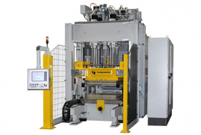 hydraulicpress-thermoplast-langzauner Hydraulic pess thermoplast