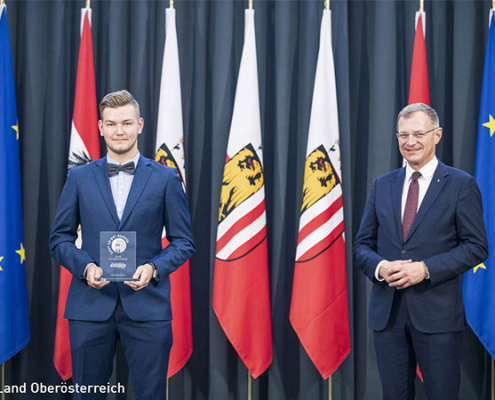 Lehrling Langzauner Ausgezeichneter Erfolg
