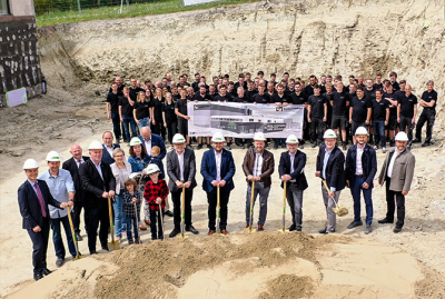Spatenstich Gruppenbild