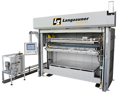 Thermoplastpresse Vakuum