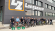 Biker Gruppenfoto