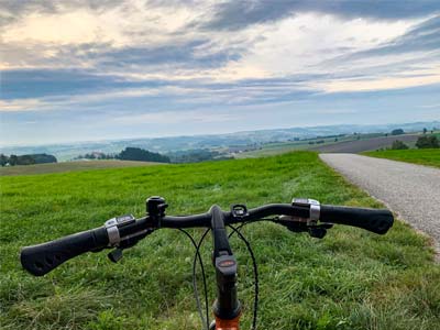 Etwas verhangen – Blick vom Hochschacher