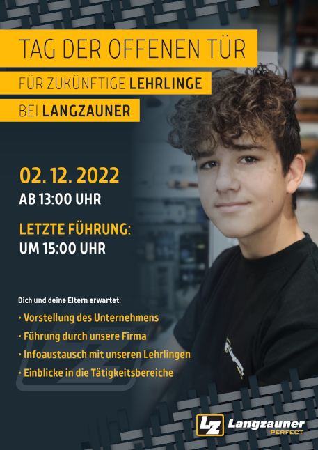 Langzauner_Tag_der_offenen_Tür_Flyer Tag der offenen Tür bei Langzauner