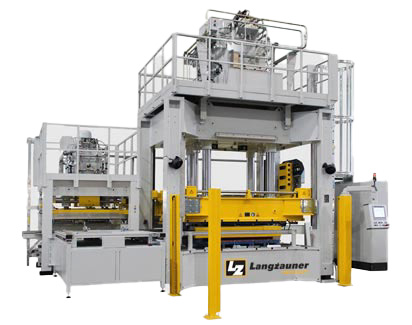 Thermoplast-Pressenlinie